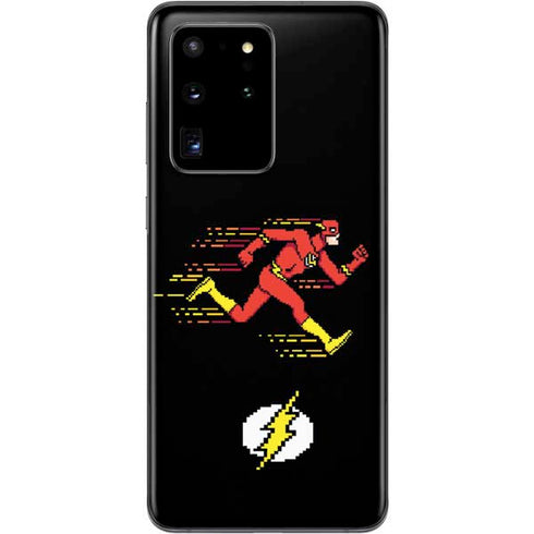 DC Comics The Flash Pixelated Running Pose Galaxy S20 Ultra 5G Skin